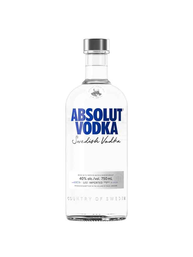 Absolute Vodka 750 mL bottle
